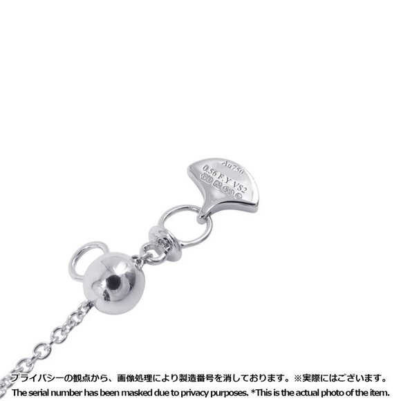 GRAFF Icon Cushion Cut Yellow Diamond Pendant K18WG/K18YG RGP845 - Picture 10 of 12